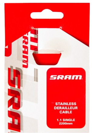 SRAM PitStop 1.1 Rostfri växelvajer 2200mm