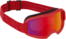 iXS Hack Race Goggles racing red / mirror crimson