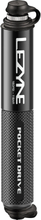 Lezyne Pocket Drive Minipump Svart, 11 bar, 140 mm, 79g