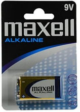 Alkaline Battery Maxell MXBLR6LR61 LR61 9V