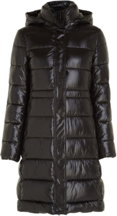 Lw Padded Drawstring Coat Foret Jakke Black Calvin Klein