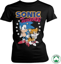 Sonic The Hedgehog - Sonic & Tails Organic Girly Tee, T-Shirt
