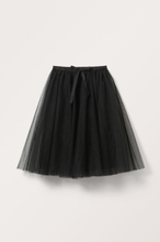 Midi Tulle Skirt - Black