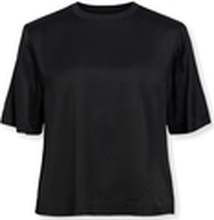 Object Sweatshirts Top Eirot S/S - Black