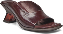 Janaina Dark Brown Mule Sandals Shoes Mules & Slip-ins Heeled Mules Brown MIISTA