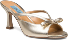 Slip In Botie Designers Heels Heeled Sandals Gold Apair