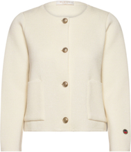 Macey Jacket Designers Knitwear Cardigans Cream BUSNEL