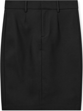 Mmmillie Night Skirt Kort Nederdel Black MOS MOSH