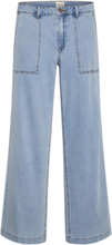 Laramw 115 Wide Pant Bottoms Jeans Wide Blue My Essential Wardrobe