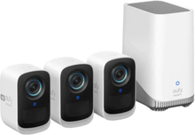 Eufy EufyCam 3C Kit Övervakningssystem 3 kameror