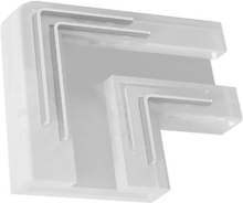 L-Connector voor 3-polige 10mm COB Dual White CCT LED strips, soldeervrij