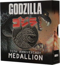 Godzilla 70Th Anniversary Medallion By Fanattik