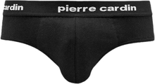 Pierre Cardin Herren Slip mit Baumwoll-Stretch Unterwäsche Unterhose PCU102 Schwarz