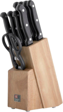 Knivset Artisani 9 delar med knivblock