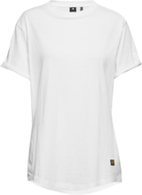 Lash Fem Loose R T S\S Wmn Tops T-shirts & Tops Short-sleeved White G-Star RAW
