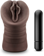 Hot Chocolate Alexis Chocolate Lösvagina med vibrator