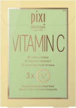 Vitamin-C Energizing Sheet Mask Beauty WOMEN Skin Care Face Face Masks Sheet Mask Nude Pixi*Betinget Tilbud