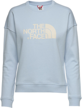 W Drew Peak Crew - Eu Sweat-shirt Genser Blå The North Face*Betinget Tilbud