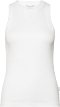 Ivy White T-shirts & Tops Sleeveless White EYTYS