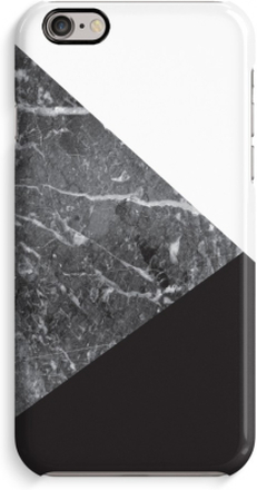 Volledig Geprint iPhone 6 / 6S Hoesje (Glossy) - Combinatie marmer
