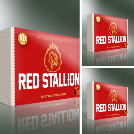 Red Stallion Extra Strong - 30 kaps-Erektionshjälp spara 15%