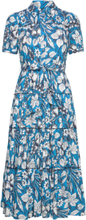Dvf Queena Dress Dresses Shirt Dresses Blue Diane Von Furstenberg
