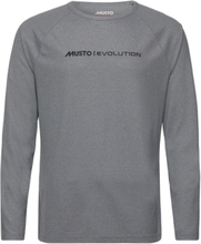 Evo Newport Osm Edye Ls Tee Sport T-shirts Long-sleeved Grey Musto