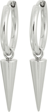 Peak Hoops Accessories Jewellery Earrings Hoops Silver Edblad