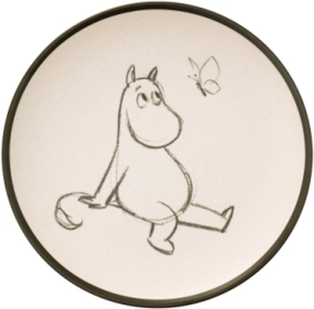 Moomin Tableware Plate Home Meal Time Plates & Bowls Plates Cream MUMIN