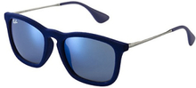 Zonneleesbril Ray-Ban Chris RB4187-6081-55 fluweel blauw