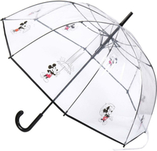 Paraply Mickey Mouse Transparent Svart PoE