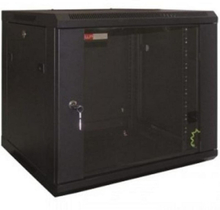 Vægmonteret rack kabinet WP WPN-RWB-12606- 12 U 600 x 600 x 635 mm Sort