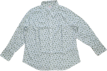 LEVI´S Plus Mave Damen Bluse Langarm-Bluse mit Blumen Muster Große Größen 49939267 Weiß
