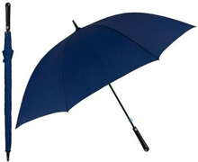 Automatiskt paraply Perletti Golf Marinblå Polyester Ø 132 cm