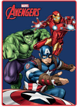 Filt The Avengers Super heroes 100 x 140 cm Multicolour Polyester