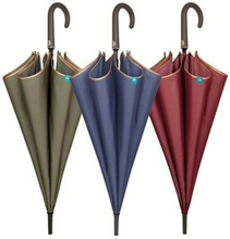 Paraply Perletti 61/8 Slät Med list Mikrofiber 102 cm