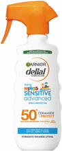 Solskyddsspray för barn Garnier Niños Sensitive Advanced SPF 50+ 270 ml