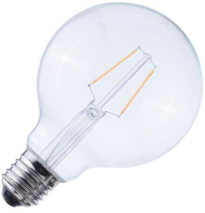 SPL BIG LED Filament Globelamp | 6W Grote fitting E27 | Dimbaar ø200mm