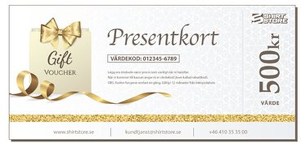 Presentkort - Värde 500 kronor, Accessories