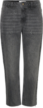 Elly Jean Bottoms Jeans Straight-regular Grey Ba&sh