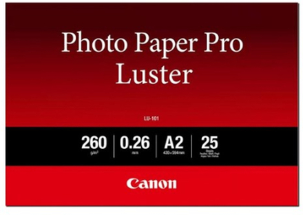 Canon Papir Photo Pro Luster Lu-101 A2 260g 25 Ark