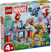 LEGO 4+ Team Spidey Web Spinner Headquarters Super Hero Toy Set 10794