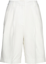 Relaxed Pleated Shorts Bottoms Shorts Casual Shorts White GANT