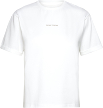 "Pauline Tee Sport T-shirts & Tops Short-sleeved White Kari Traa"