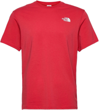 M S/S Redbox Tee - Eu T-shirts Short-sleeved Rød The North Face*Betinget Tilbud