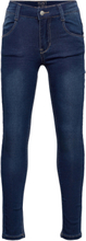 Josie - Jeans Jeans Skinny Jeans Blå Hust & Claire*Betinget Tilbud