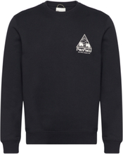 Triangle Mountain Back Graphic Crew Sweat Tops Sweatshirts & Hoodies Sweatshirts Black Penfield
