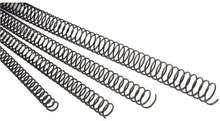 Bindande spiraler GBC 5.1 100 antal Metall Svart Ø 16 mm
