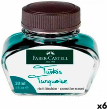 Bläckhorn Faber-Castell Turkos 6 Delar 30 ml