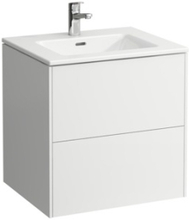 Base Møbelpakke Med 2 Skuffer Og Pro-s Slim Håndvask Badeværelsesmøbler